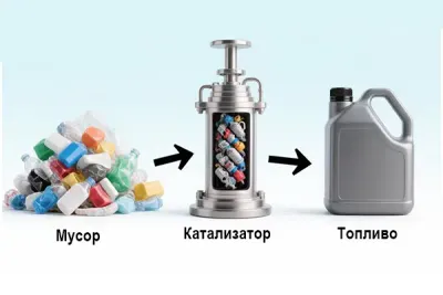 из мусора в топливо